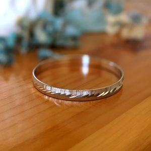 Vintage Silver Bangle Bracelet